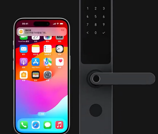 武城iPhone维修站分享在iPhone上使用家庭钥匙开启智能门锁 
