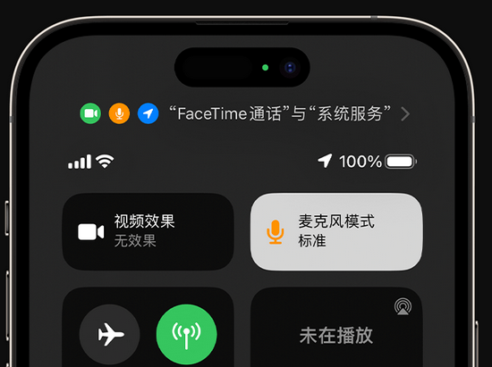 武城苹果授权维修网点分享iPhone在通话时让你的声音更清晰 